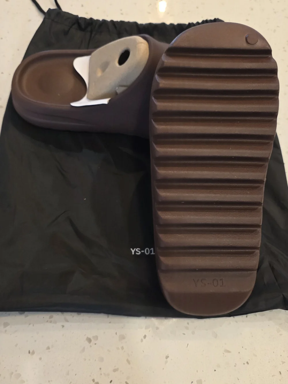 YS-01 Yeezy Fudge Slides Size 11
